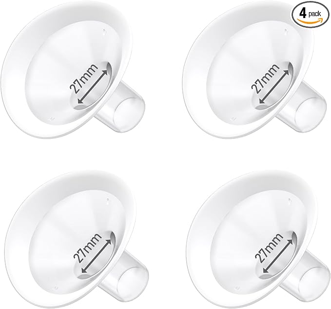 4pc 27mm Oval Flanges Shields Built-in Soft Edges Compatible by Unknown