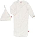 Magnetic Me Modal Newborn Sleeper Gown & Hat Set | Silky Soft Modal Fabric by magneticme