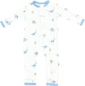KYTE BABY Unisex Rayon Made From Bamboo Zippered Rompers 0-24 Months by KYTEBABY