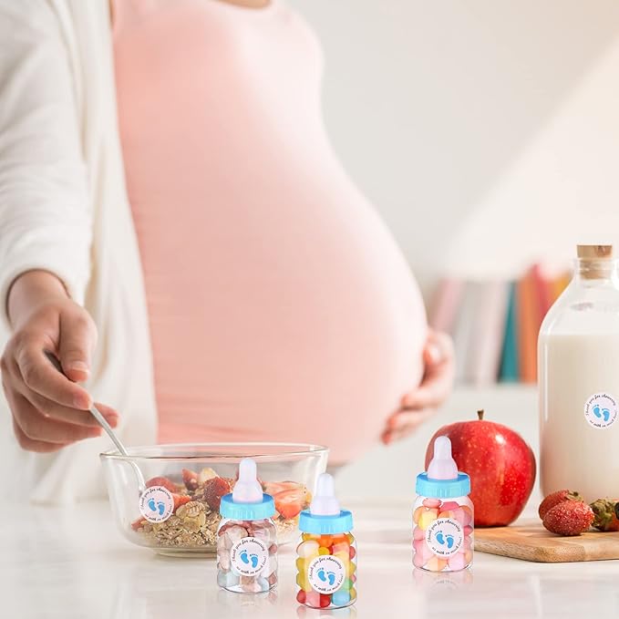 62 Pcs 3.5 Inch Baby Mini Milk Bottle Baby Shower Favor - Image 5