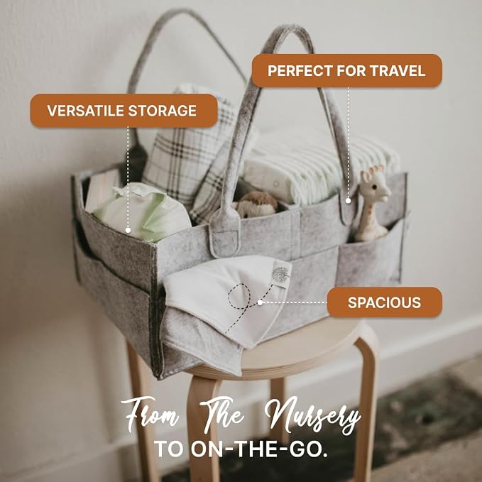 Parker Baby Co. Diaper Caddy - Image 3