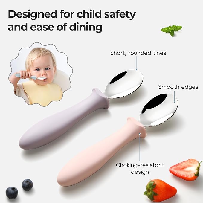6 PCS Toddler Spoons Set - Image 3