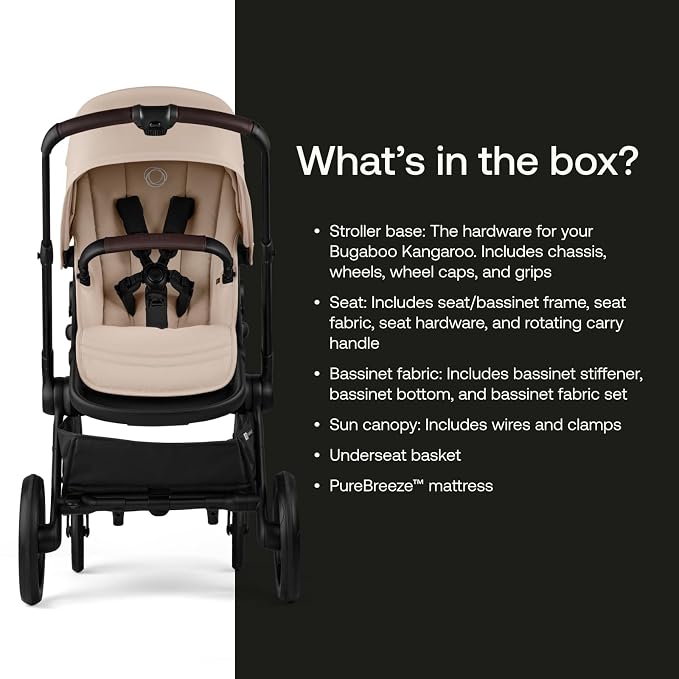 Bugaboo Kangaroo All-Terrain Single-to-Double Tandem Stroller - Image 6
