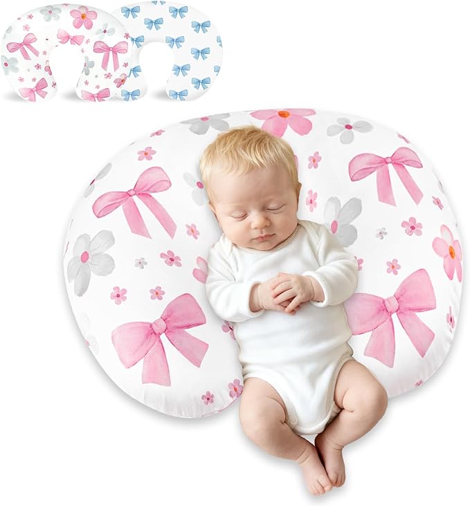 Hooyax Nursing Pillow Covers 2 Pack by Hooyax