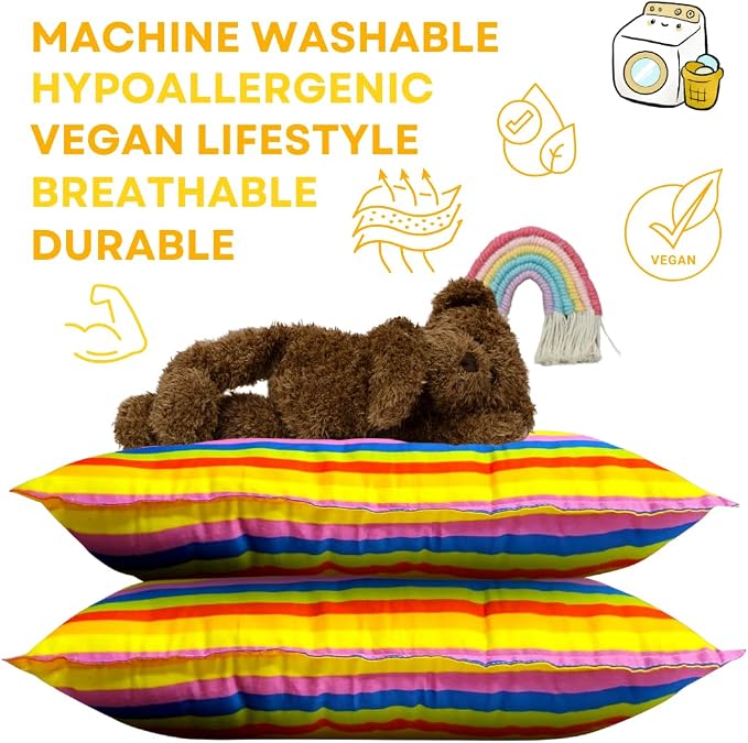 kinder Fluff Pre-Teen Pillow 17x26in - Image 6