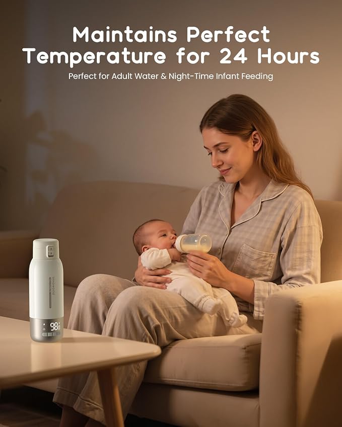 Portable Bottle Warmer for Travel, 20 oz Large Capacity Bottle Warmer On The Go - Image 8