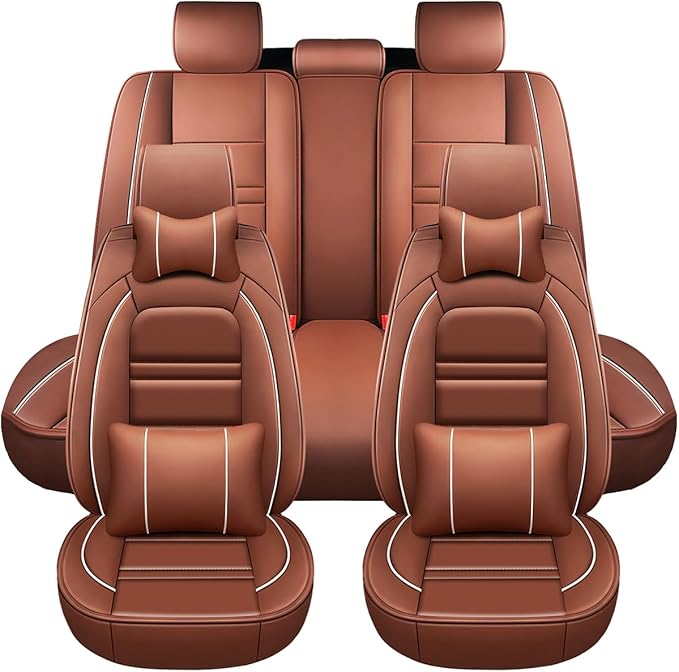 Car Seat Covers for kia k5 2021-2025 | 5-Seats Seat Covers, Waterproof Seat by PACKMACH