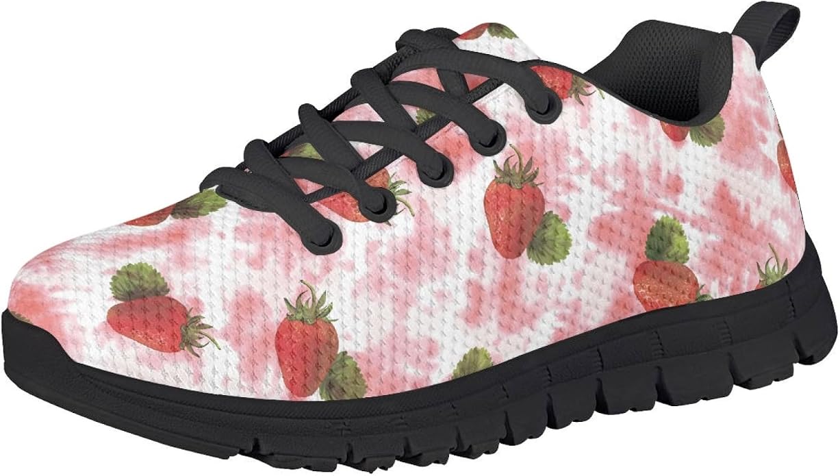 MARSVOVO First Shoes for Walking Boy Girl Athletic Lightweight Flexible Lace-up - Image 2