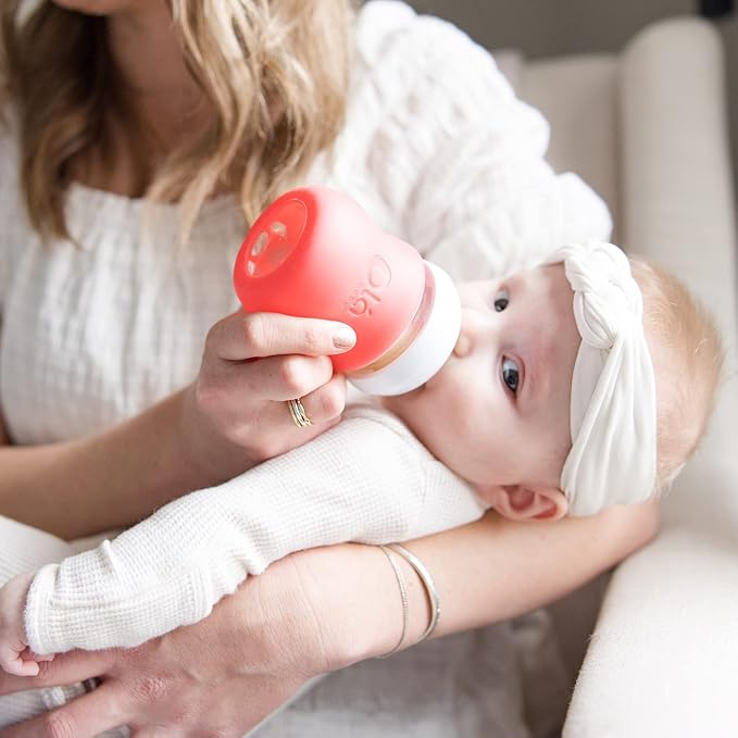 Olababy Silicone Sleeve for Avent Natural Glass Baby Bottles - Image 5