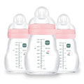 MAM Premium Glass Baby Bottles, Easy Switch Between Breast and Bottle, Feel by MAMBabyUSA