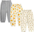 MYGBCPJS Baby Boys Girls Cotton Linen Trousers Kids Casual Ankle Pants Loose by MYGBCPJS