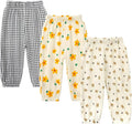 MYGBCPJS Baby Boys Girls Cotton Linen Trousers Kids Casual Ankle Pants Loose by MYGBCPJS