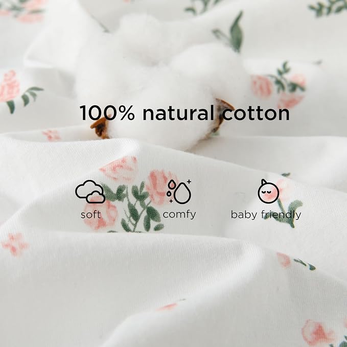 Duomiaomiao 2 Pack 0.5 TOG Toddler Sleep Sack 12-24 Months 100% Cotton - Image 5