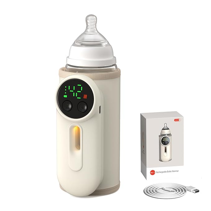 Portable Bottle Warmer for Baby Fast Baby Milk Warmer Multi-Function Milk & by Unknown
