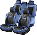 Coverado Car Seat Covers Full Set, Nappa Leather Seat Covers by COVERADOAUTO