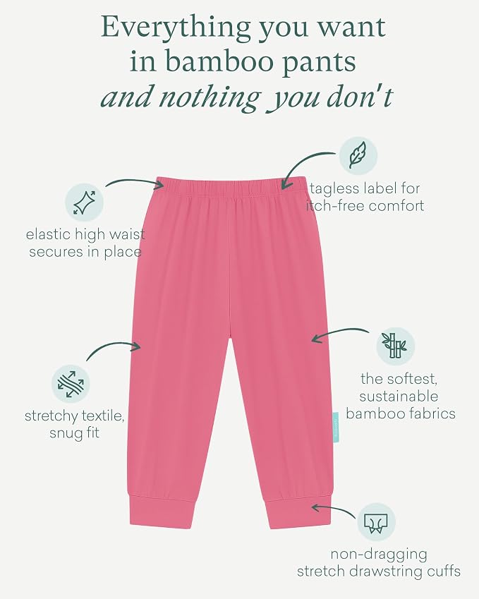 PurComfy Supersoft Baby Pants, Elastic Waist, Unisex 0-24 Months - Image 2