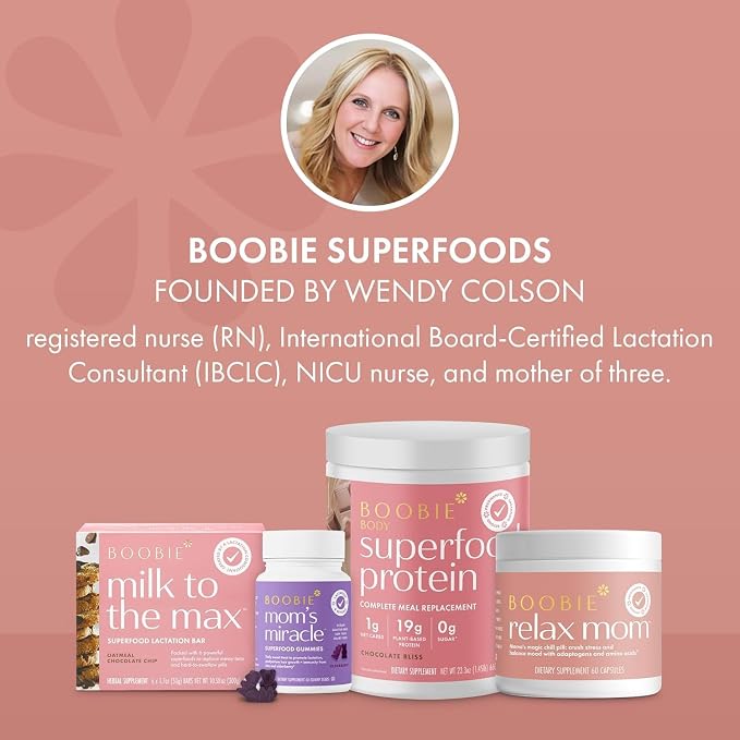 Boobie Bar Superfood Oatmeal Chocolate Chip Lactation Bar - Image 6