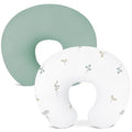 Nursing Pillow Covers 2 Pack, Muslin Nursing Cover by Wimist