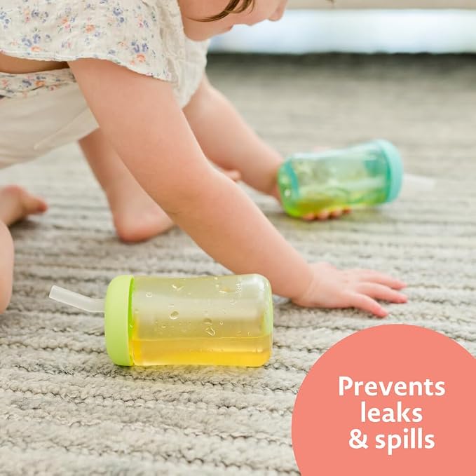 The First Years Squeeze & Sip Toddler Straw Cups - Image 4
