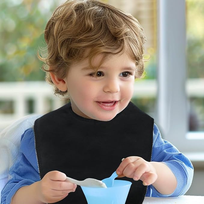 8 Pack Baby Bibs Unisex Adjustable - Image 6