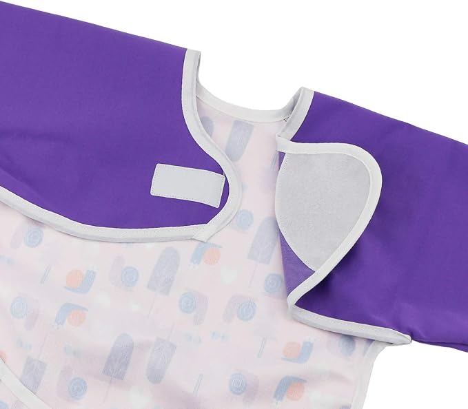 Infant Toddler Baby Waterproof Sleeved Bib, Bib - Image 5
