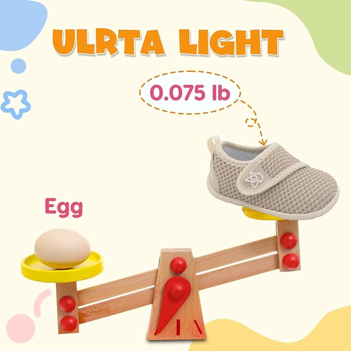 LeIsfIt Baby Shoes Boys Girls First Walking Shoes Non-Slip Infant Sneakers - Image 3