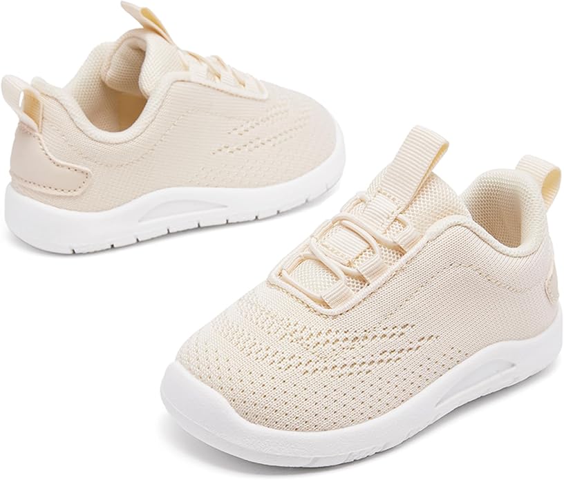 MORENDL Toddler Slip On Sneakers Baby Walking Shoes Non-Slip Breathable Unisex - Image 3