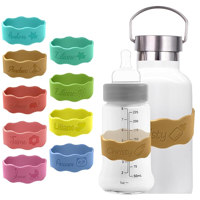 Personalized Baby Bottle Labels by Betenshtresk