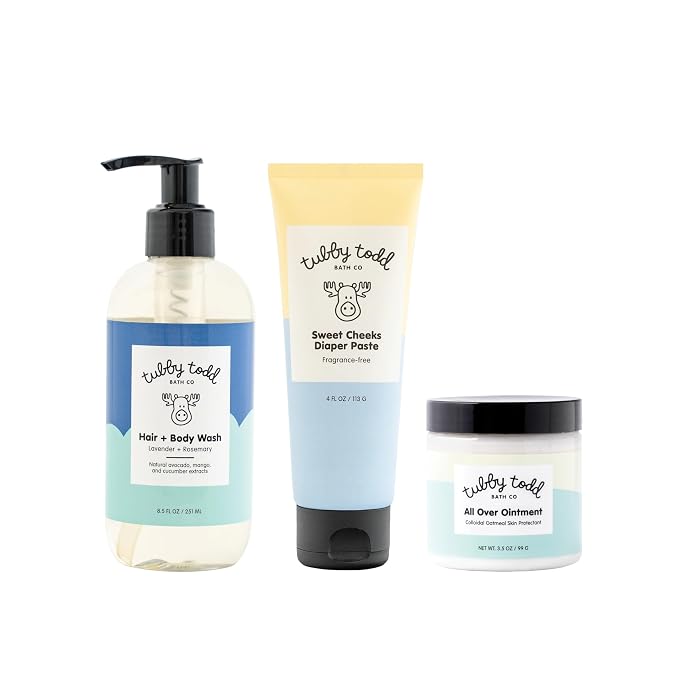 TUBBY TODD Baby Bundle Newborn Skin Care Set by TubbyTodd
