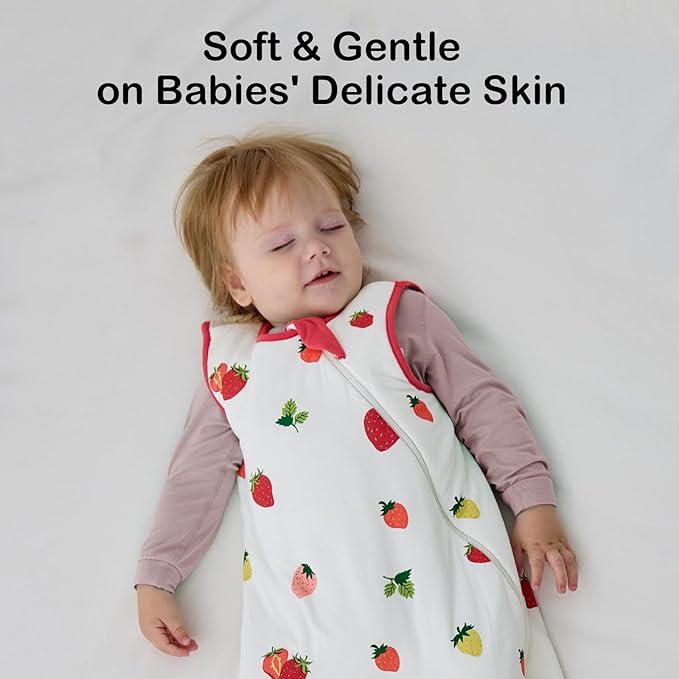 BubblePanda Rayon Made from Bamboo Sleep Sack 6-12 Months 0.5 Tog Soft - Image 4