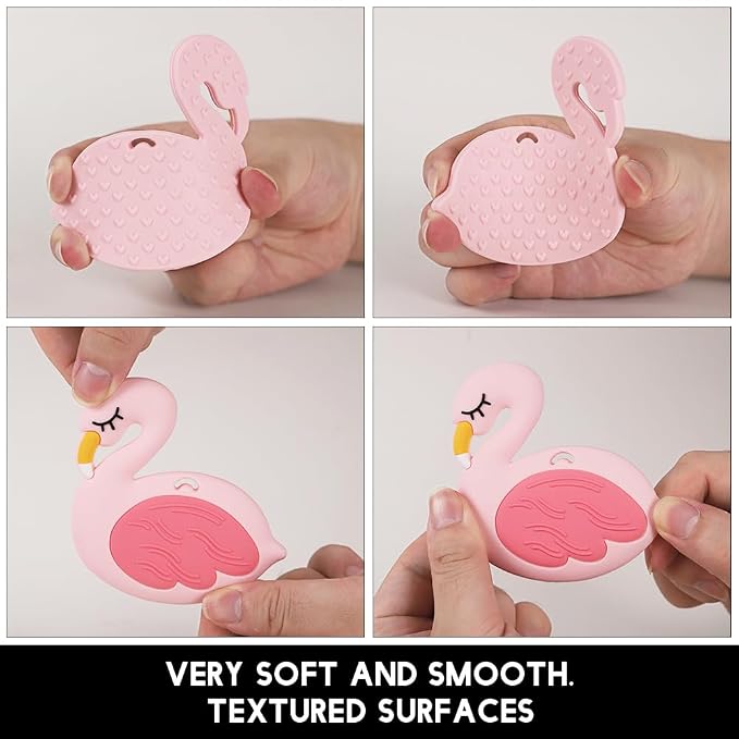 Baby Teething Toys, Food Grade Silicone Teether - Image 5