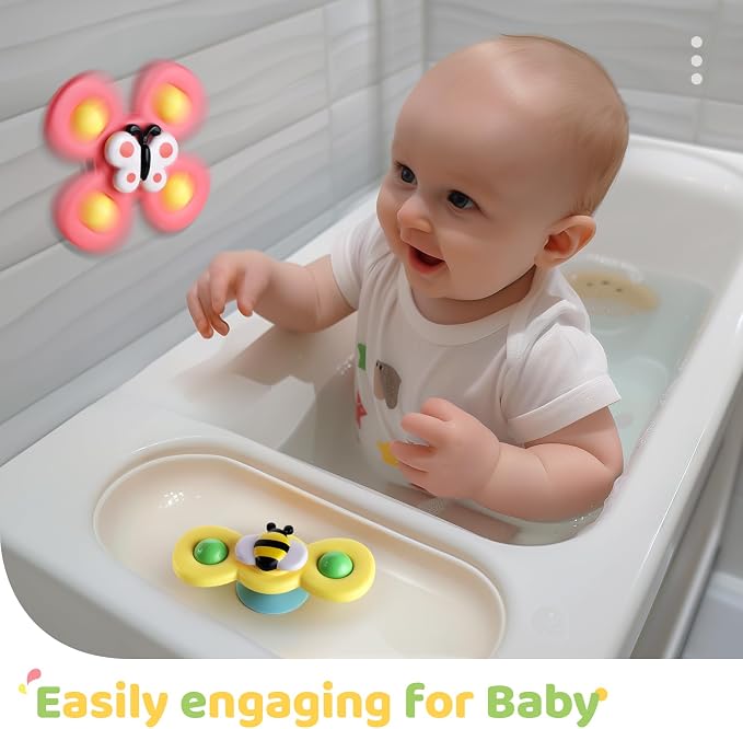 ALASOU 3PCS Suction Cup Spinner Toys - Image 7