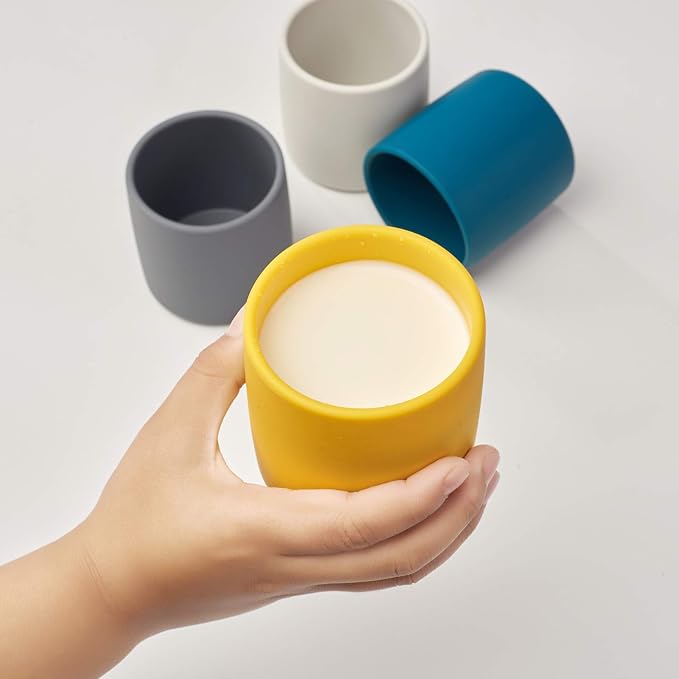 Silicone Toddler Cup 6 oz, Toddler Open Cups Study and Durable, - Image 4