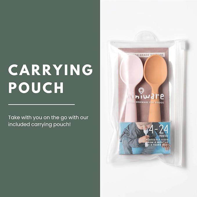 Miniware Silicone Baby Spoon for Training - Image 4