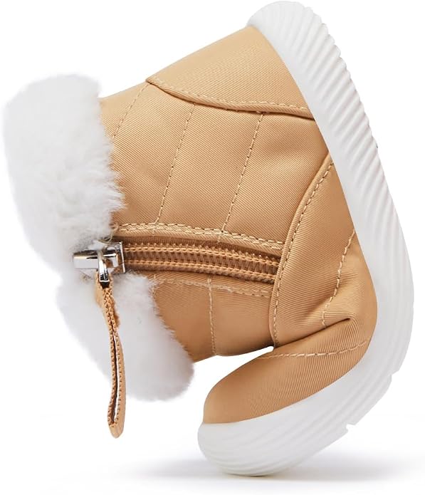 BMCiTYBM Baby Boy Girl Snow Boots Waterproof Winter Warm Booties Nonslip - Image 4