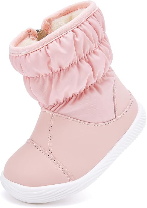 BMCiTYBM Baby Boy Girl Snow Boots Waterproof Winter Warm Booties Nonslip - Image 3