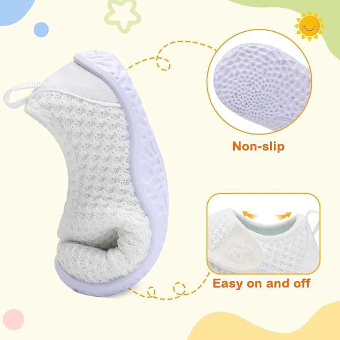 LeIsfIt Baby Shoes Boys Girls First Walking Shoes Non-Slip Infant Sneakers - Image 6