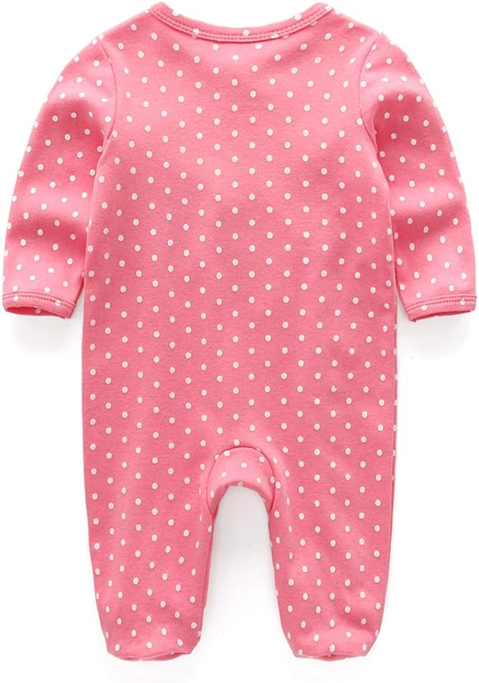 Kiddiezoom Baby and Toddler Boys'Snug Fit Footed One-Piece Romper Jumpsuit - Image 5