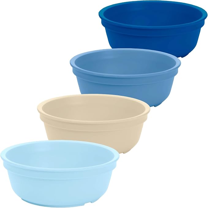 Re-Play 12 oz. Toddler Bowls Set of 4 by Re-Play