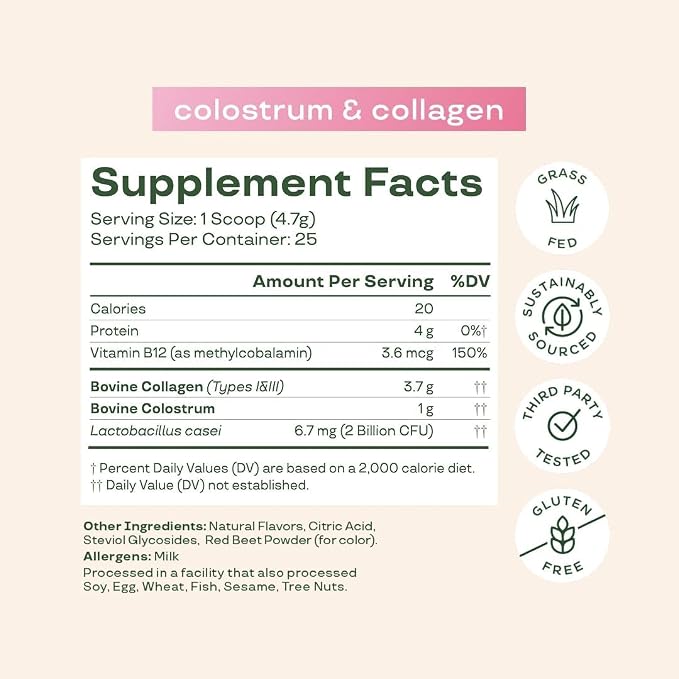 Bloom Nutrition Bovine Colostrum Powder - Image 4