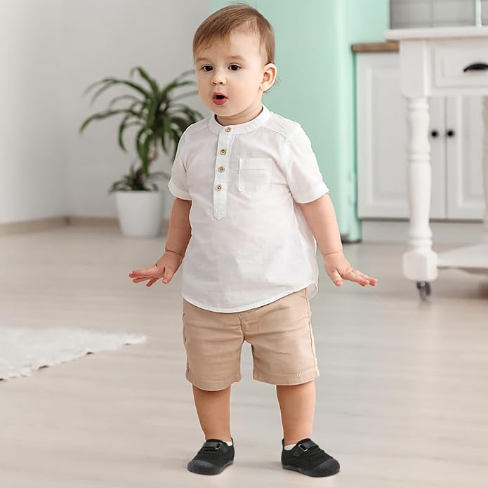 LeIsfIt Baby Shoes Girls Boys First Walking Shoes Infant Sneakers Crib Shoes - Image 7