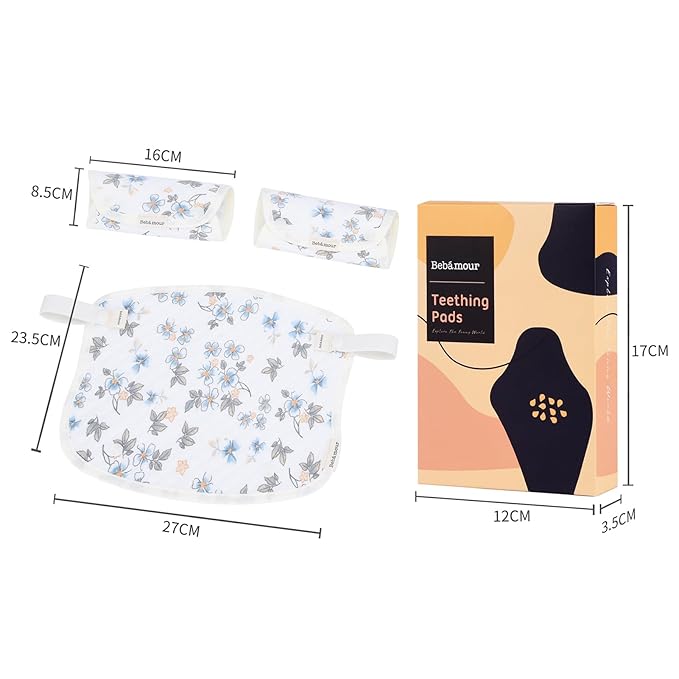 Bebamour Drool and Teething Reversible Cotton Pad - Image 3