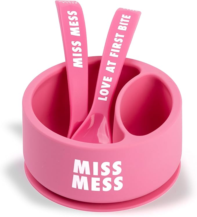 Bella Tunno Silicone Suction Bowl & Spoons by BellaTunno
