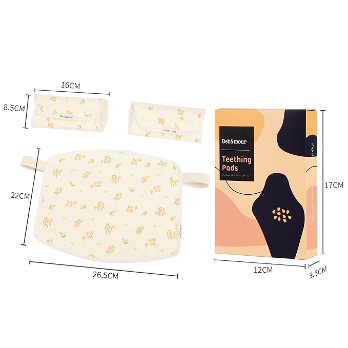 Bebamour Drool and Teething Reversible Cotton Pad - Image 6