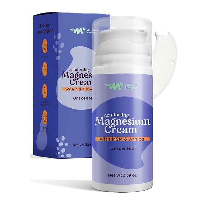 Magnesium Cream For Kids and Babies by MindfullyNatural