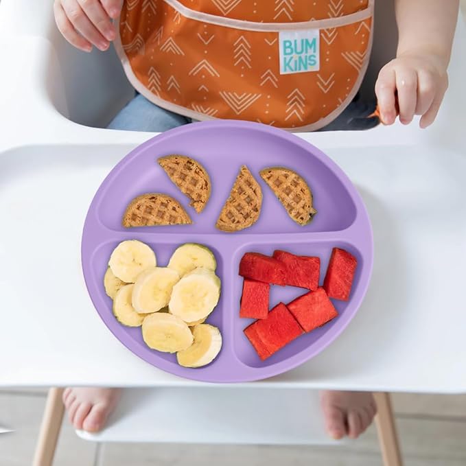 Vicloon Suction Plates, BPA Free Divided Plate, Divided Plate Design, Silicone - Image 6
