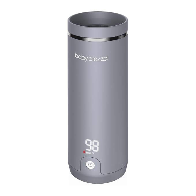 Baby Brezza Portable Warmer – 67% Faster Baby Bottle Warming by BabyBrezza