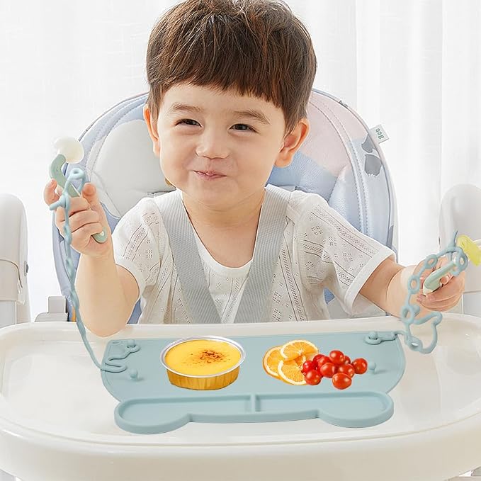 Picowe 2 Pack Silicone Suction Placemats - Image 6