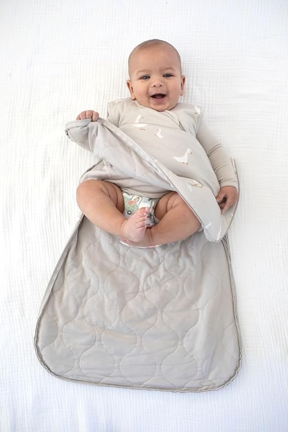 GUNAMUNA günamüna Unisex Baby, Toddler Wearable Blanket, Sleeping Bag Bamboo - Image 3