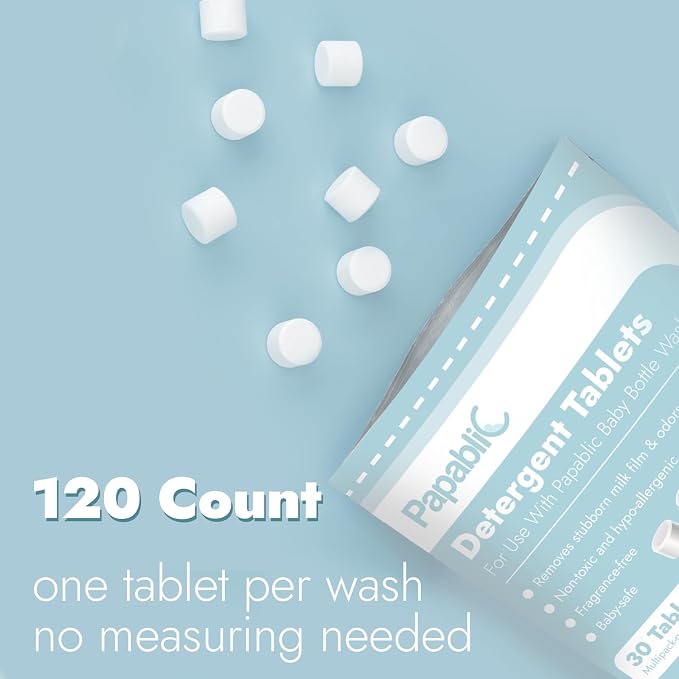 Papablic 120Pcs Official Detergent Soap Tablets - Image 7